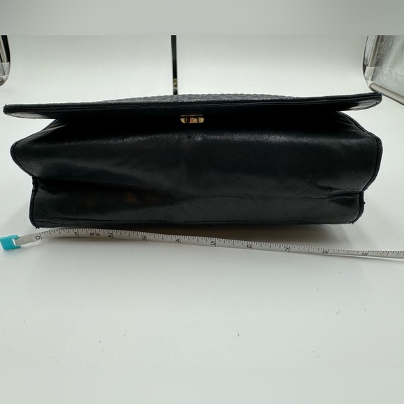 Bally-Authentic-Calf Skin Quilted Leather Black shoulder / crossbody bag - Picture 6 of 16